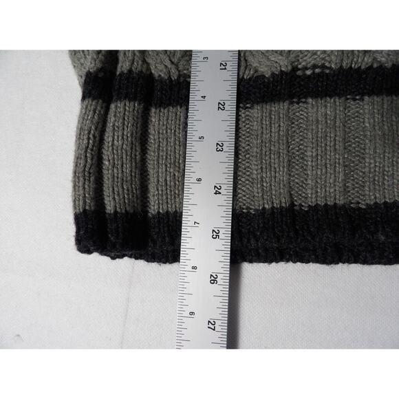 Vintage Concrete Made 4 Streets Sweater Mens Large Cable Knit Pullover Grandpa - Picture 6 of 9
